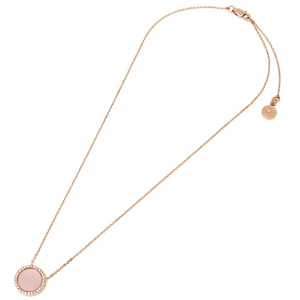 rose gold michael kors necklace