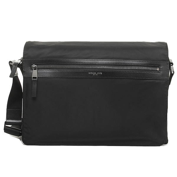 michael kors black messenger bag