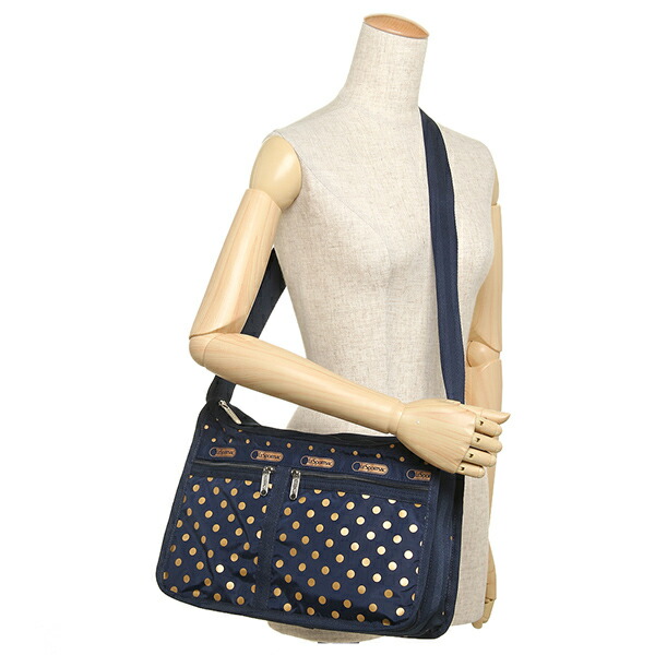Brand A Reply Port Case Bag Lesportsac Lady S 7507 D821 Reply Port Case Bag Lesportsac Lady S 7507 D821 Deluxe Everyday Shoulder Sun Multi Navy