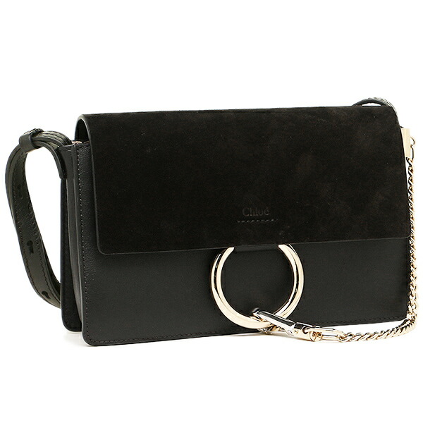 Brand A Rakuten Global Market Kuroe Bag Chloe Lady S Kuroe Bag Chloe Lady S 3s1127 H2o 001 Faye Small Shoulder Black