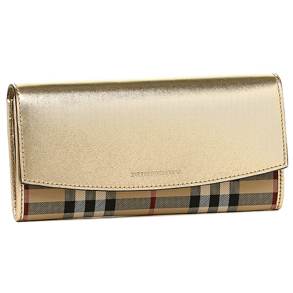 burberry gold wallet