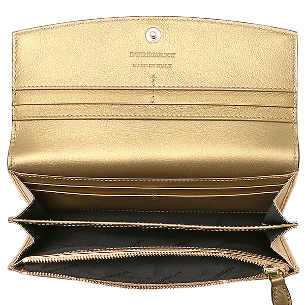 burberry gold wallet