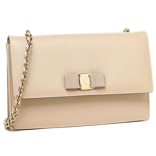Brand A Salvatore Ferragamo Bag 21e480 Salvatore Ferragamo Bag 21e480 0600212 Vara Shoulder New Bisque