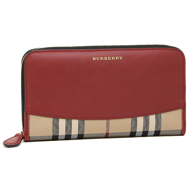 burberry wallet red