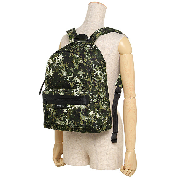 longchamp backpack khaki