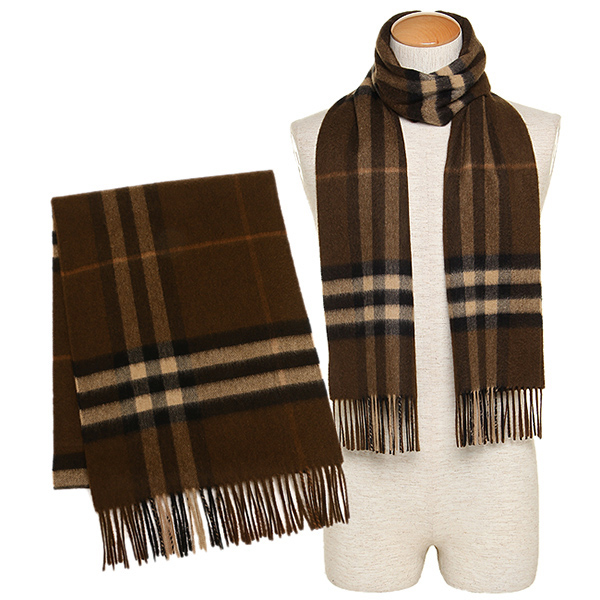 check cashmere scarf burberry