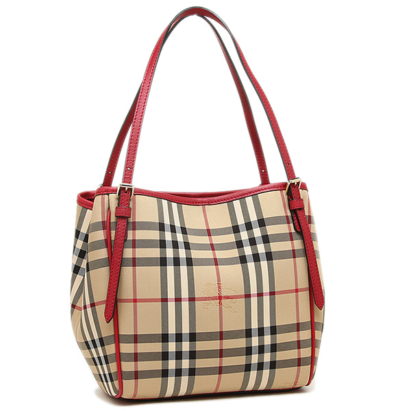 burberry bags red