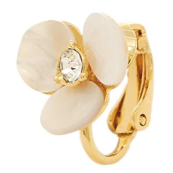 Brand A Kate Spade Accessories Wbru7884 110 Kate Spade Accessories Wbru7884 110 Disco Clip Earrings Cream Clear