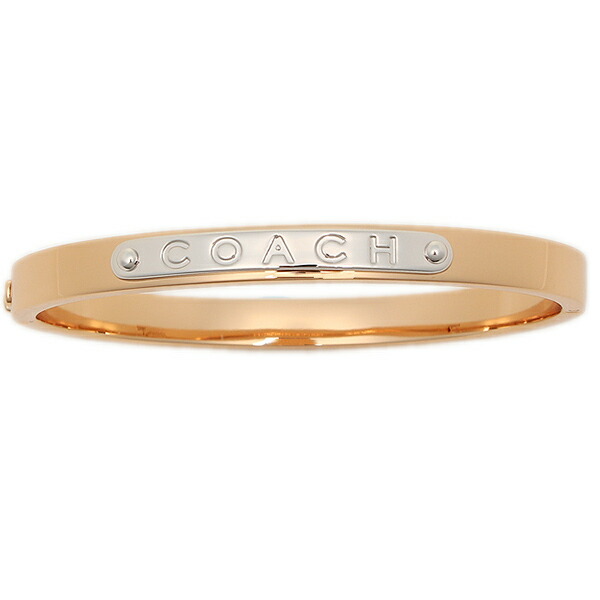 Brand A Coach Bracelet Outlet F54565 Rgd Hinged Coach Bracelet Outlet F54565 Rgd Hinged Bangle Rose Gold