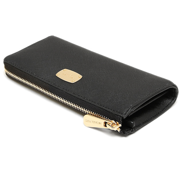 michael kors jet set wallet black