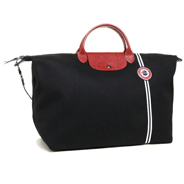 Brand A Rakuten Global Market Longchamp Bags Longchamp Bags 1624 596 556 Pliage Le Cocarde Travel Bag Shoulder Navy