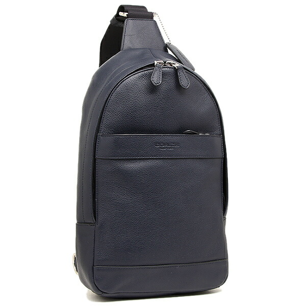 Brand A Rakuten Global Market Coach Bags Outlet Coach Bags Outlet F54770 Mid Leather Charles Pack Men S Shoulder Bag Midnight
