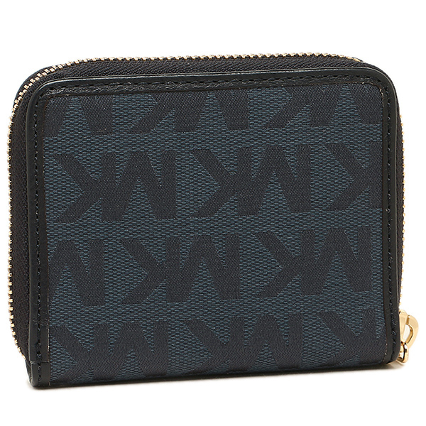 navy michael kors wallet