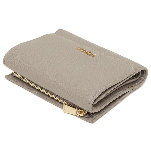 FURLA fold wallet FURLA 856525 PN06 B30 SBB light grey.