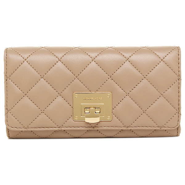 michael kors beige wallet