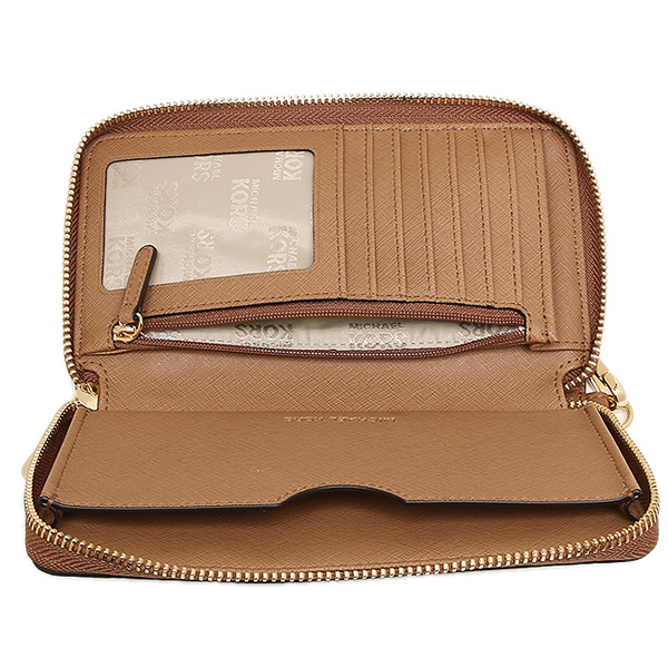 michael kors brown wallet