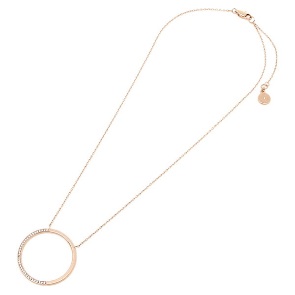 michael kors necklace rose gold