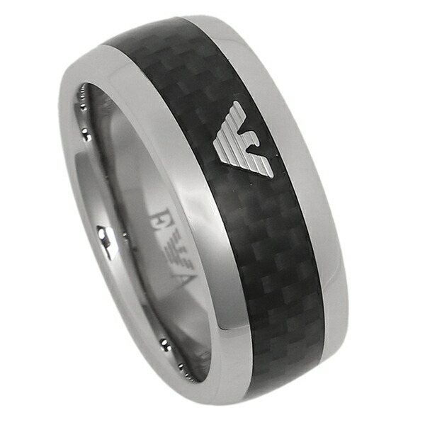 Brand A Rakuten Global Market Emporio Armani Ring Emporio Armani Ring Egs1602040 Black Silver