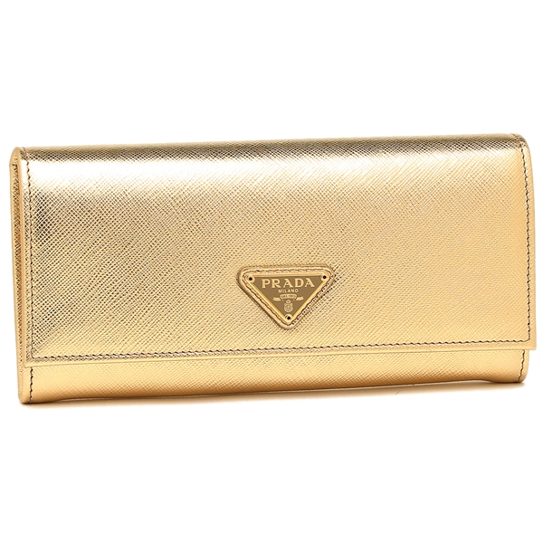 prada gold purse