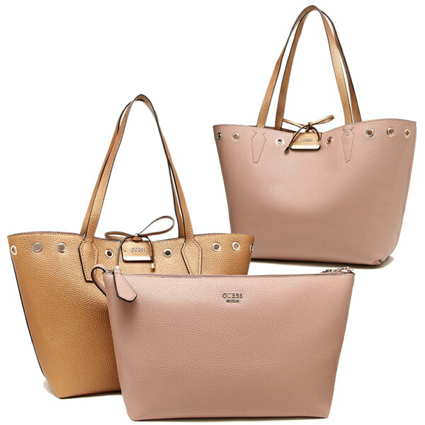 Brand Axes ゲスレディーストートバッグ Guess Gg642236 Cno Brown ゲスレディーストートバッグ Guess Gg642236 Cno Brown Light Pink