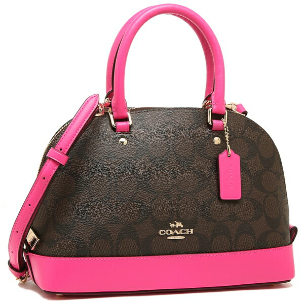Brand Axes Rakuten Global Market Coach Handbag Outlet Lady S Coach Handbag Outlet Lady S F58295 Immjj Brown Blight Pink