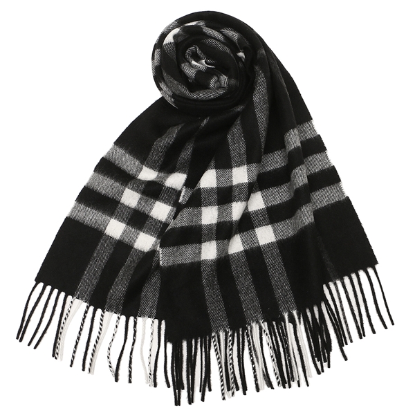 black burberry scarf