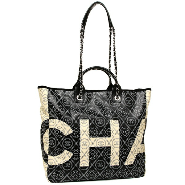 カメリア&ココマーク カーフスキン 2WAYトートバッグ