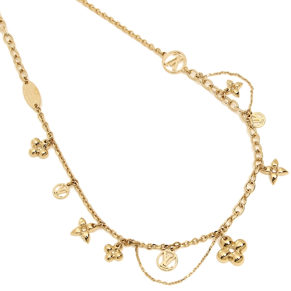 Brand Shop AXES: Louis Vuitton necklace accessories Lady&#39;s LOUIS VUITTON M64855 gold | Rakuten ...