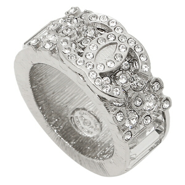 CCマーク クリスタルストーン リング