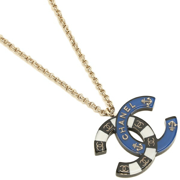 CCマーク マリンロゴ ネックレス