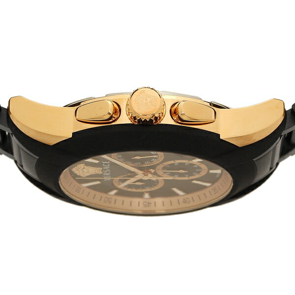 楽天市場 4時間限定ポイント10倍 返品ok ヴェルサーチ 腕時計 メンズ Versace Vem ブラック ピンクゴールド ブランドショップ Axes