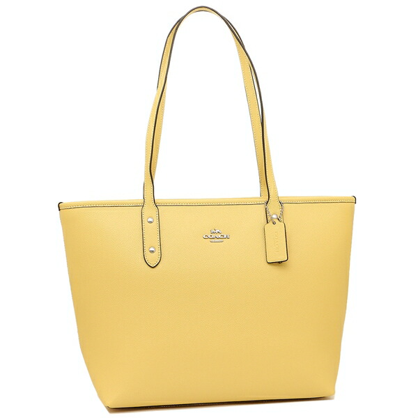 yellow coach tote