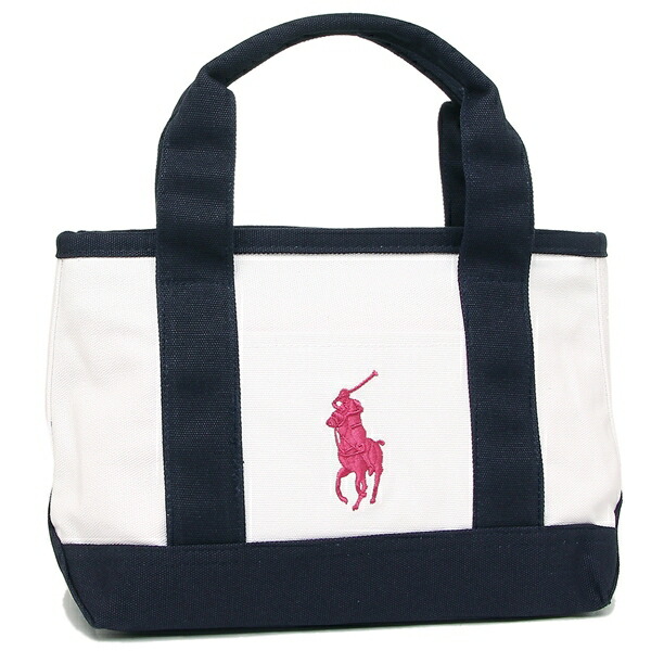 Brand A Polo Tote Bag Lady S Ralph Lauren Ra100117 Polo Tote Bag Lady S Ralph Lauren Ra100117 White Navy