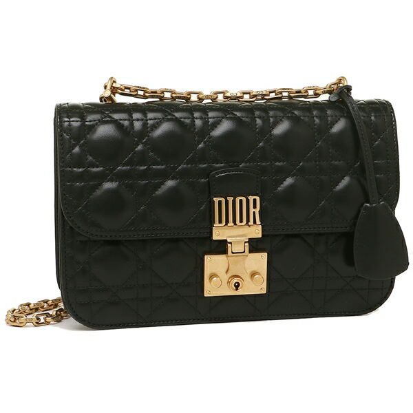Dior Shoulder Bag Lady S M5818 Cnmj M900 Black Gold