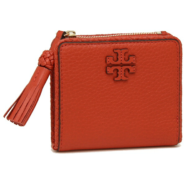 Tolly Birch Fold Wallet Outlet Lady S Tory Burch 52722 642 Orange