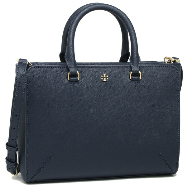 Tolly Birch Tote Bag Shoulder Outlet Lady S Tory Burch 52972 403 Navy