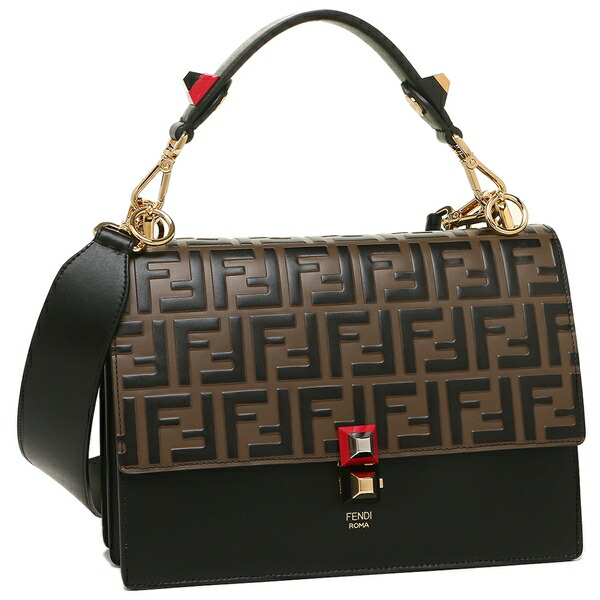Fendi Tote Bag Shoulder Lady S 8bt283 A5ty F13wb Black