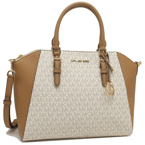 Michael Kors Handbag Shoulder Bag Outlet Lady S 35s9gc6s3b Vanilla Acrn White