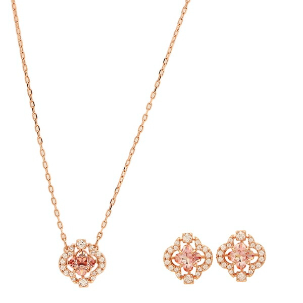 楽天市場】【P10倍 11/1 0時〜11/1 24時】スワロフスキー SWAROVSKI 安心保障付き ご専用 スワロフスキー ネックレス ピアス ブレスレット セット ネックレス