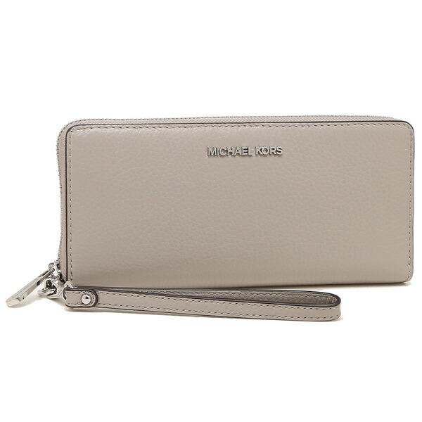 新着商品 返品ok マイケルコース 長財布 アウトレット レディース Michael Kors 35s7stve7l Peal Grey グレー 代引き手数料無料 Hughsroomlive Com