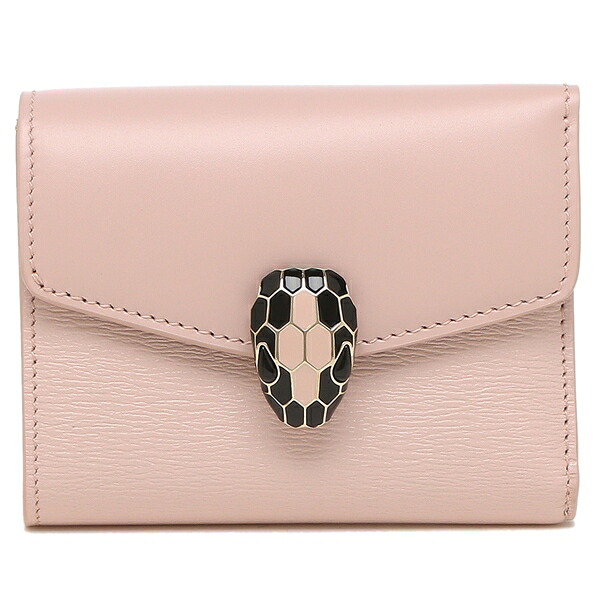 訳あり商品 ブルガリ 財布 ピンク 返品ok 289965 Bvlgari 財布 ミニ財布 蛇 セルペンティ レディース 三つ折り財布 折りたたみ 財布 Sutevalle Org