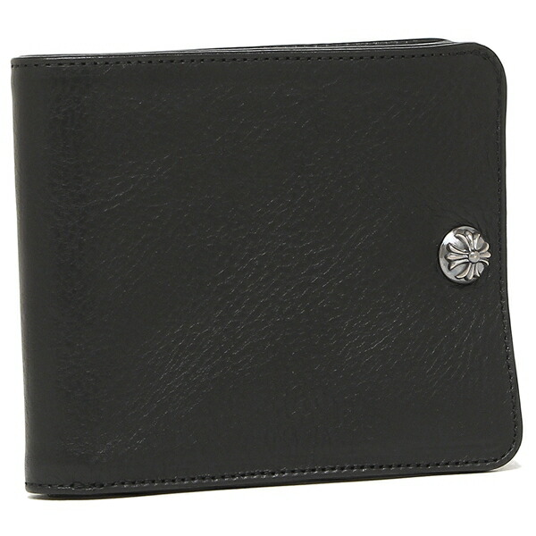 【4時間限定ポイント10倍】【返品OK】クロムハーツ折財布メンズCHROMEHEARTS116472BLACKブラック