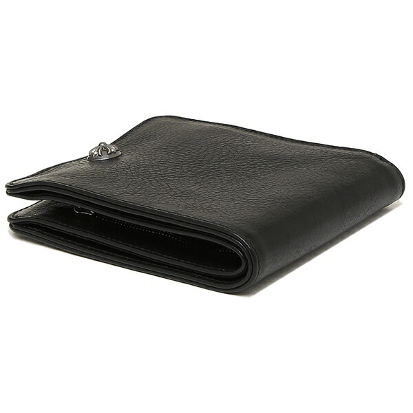 【4時間限定ポイント10倍】【返品OK】クロムハーツ折財布メンズCHROMEHEARTS116472BLACKブラック