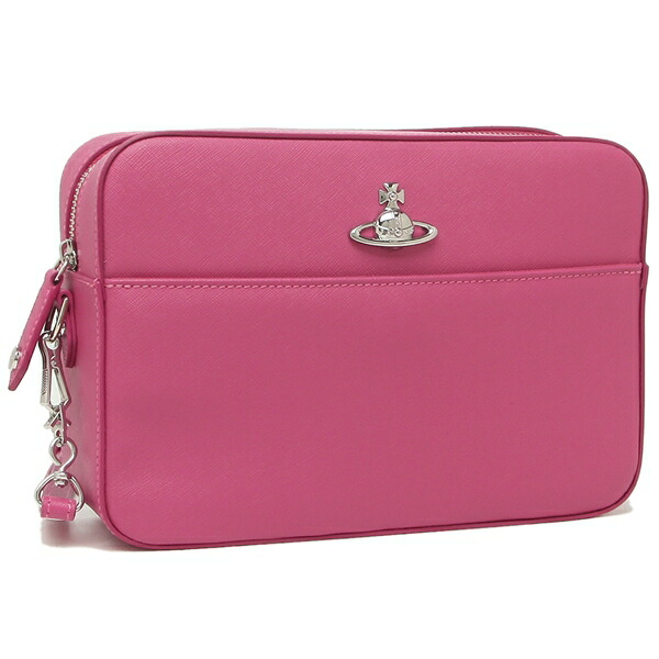 流行に 返品ok ヴィヴィアンウエストウッド ショルダーバッグ レディース サフィアーノ カメラバッグ Vivienne Westwood G403 ピンク 人気が高い Tufoe Edu Np