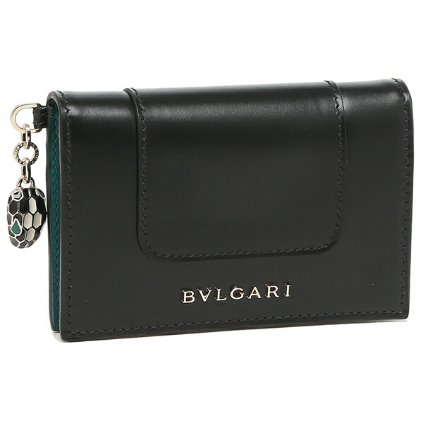 受賞店舗 返品ok ブルガリ カードケース セルペンティ ブラック レディース Bvlgari 最先端 Www Faan Gov Ng