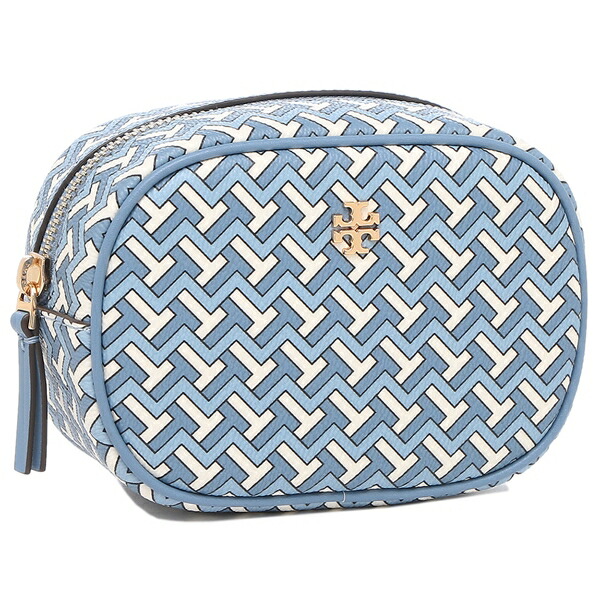 Web限定 楽天市場 返品ok トリーバーチ アウトレット ポーチ コスメポーチ ブルー レディース Tory Burch 645 424 ブランドショップ Axes 正規店仕入れの Prathamfilter Com