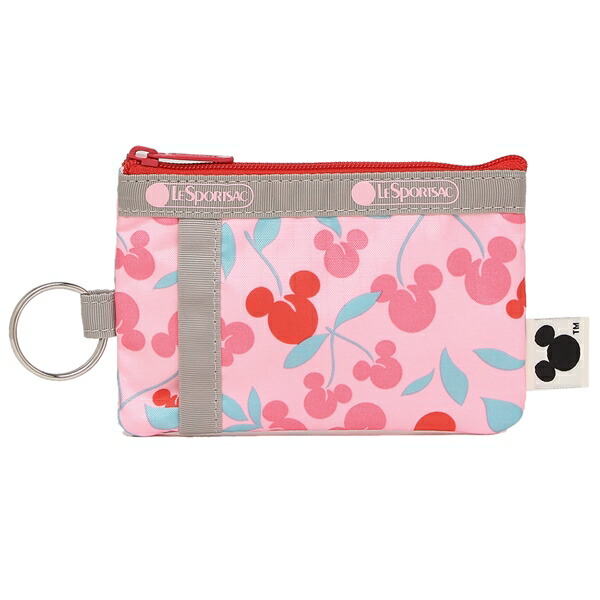楽天市場 返品ok レスポートサック 定期入れ パスケース ミッキー フレンズ Idカードケース ピンク レディース Lesportsac 2437 G7 Axes アクセス 楽天市場店