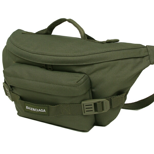 21新商品 バッグ 24時 バレンシアガ 0時 9 26 9 25 P10倍 ボディバッグ ウエストポーチ 返品ok 3318 2bkpi Balenciaga メンズ カーキ サスティナブル Lサイズ レディースバッグ Williamsav Com