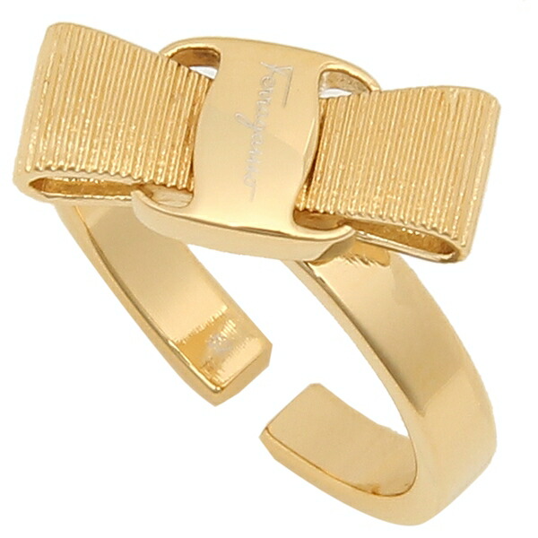 Ferragamo フェラガモ ヴァラリボンモチーフリング FERRAGAMO フェラガモ アクセサリー 指輪 ヴァラ リボン リング