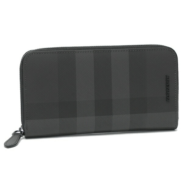 楽天市場】Burberry バーバリー Large Check Jaquard Zip Wallet 長